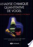 Télécharger le livre libro Analyse Chimique Quantitative De Vogel